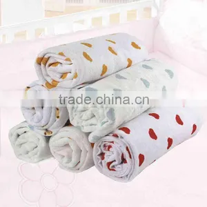 Hot Sale Waterproof Baby or Woman Cotton Terry / Rubber Changing Pad thumbnail-1