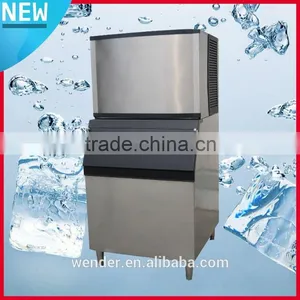 150kg New Design Stainless Steel Industrial Ice Machines for Sale thumbnail-1