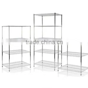 Steel Chrome Shelving Multipurpose Storage System thumbnail-1