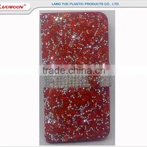 Folio Opening Design Leather Diamond Phone Case for Vivo Y11 Y15 Y51 Y22 Y28 thumbnail-3