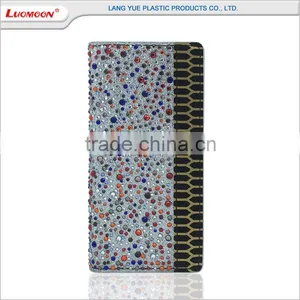 Wholesale Mobile Phone Accessories Diamond Leather Flip Wallet Case for Samsung Galaxy j7 thumbnail-2