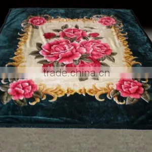 100% Polyester Wholesale Thermal Protection Container Home Mink Korea China Supplier Sheep Fleece Blanket thumbnail-5