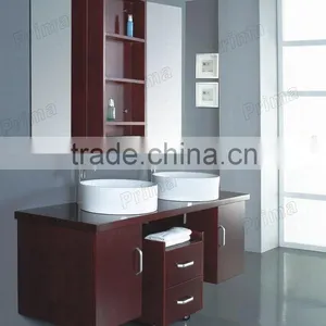 Modern Bathroom Cabinet With Glass Sink thumbnail-4