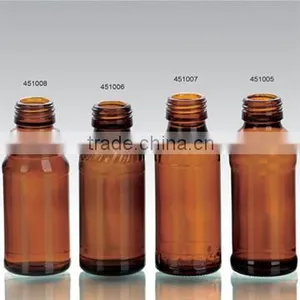 Amber Glass Bottle for Syrup thumbnail-1