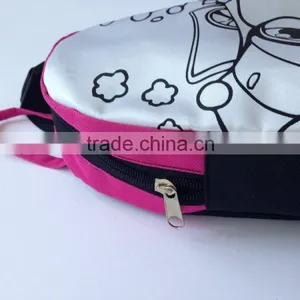DIY Coloring Chest Bag With 4pcs Markers-kids Drawing Bag thumbnail-3