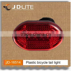 Plastic Led Bicycle Rear Light Powered by 2*AAA Batteries thumbnail-1