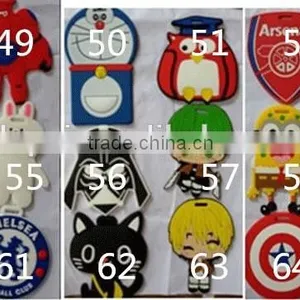 Soft PVC Luggage Tags With Customer Logos thumbnail-4