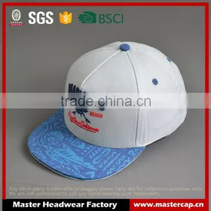 Hi Quality Custom 5-panel Snapback Cap With Embroidery Logo thumbnail-1