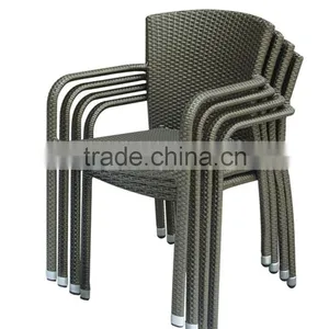 Outdoor Indoor Plastic Wicker Chair thumbnail-3