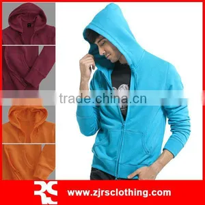 Mens Full Zipped and Hooded Sweatshirt Zip Hoodie thumbnail-1