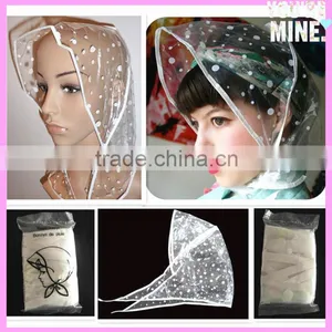 Waterproof pe Rain Hat/rain Hood/disposable Rain Hat thumbnail-4
