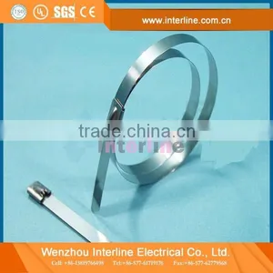 High Quality 201 & 304 Material Stainless Steel Strap / Adjustable Strap Belt thumbnail-1