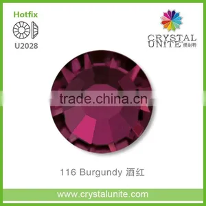 U2028 Burgundy Optimal Hot Fix Rhinestone thumbnail-1