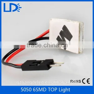 Car Styling dc 12v White Color 5050 6leds Car Top Light thumbnail-4
