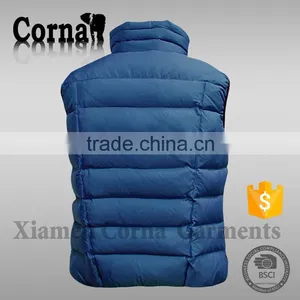Winter Outdoor Sport Men Sleeveless Casual Padding Vest Fleece Keep Warm Anti-wrinkle Price Waistcoat thumbnail-2