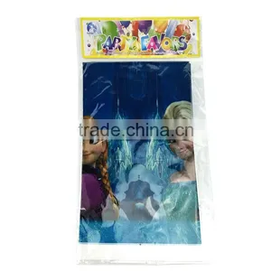 Color Plastic Table Cover Party Plastic Tablecover thumbnail-2