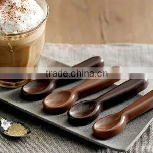 3D Silicone Baking Mould Spoon Chocolate Biscuit Candy Jelly Decorating Mold thumbnail-1