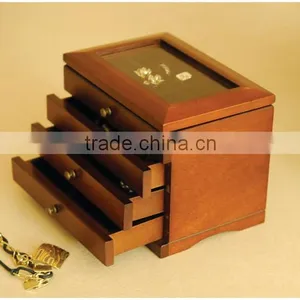 China Wooden Custom Jewelry Box for Jewelry thumbnail-6
