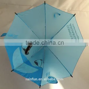 Shark Safety Cartoon Umbrella Children Umbrella thumbnail-3