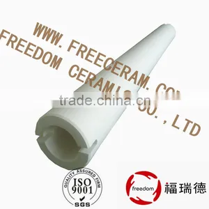 High Temperature Fused Silica Conveyor Ceramic Roller thumbnail-1