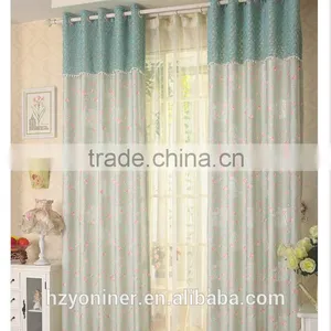 2015 Hot Sale Printed Designed No. 19 Window Curtains, Made- up Black Out Fabric in Home or Hotel thumbnail-3