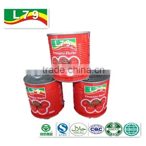 800G High Quality Manufactory Brix 28-30% Canned Tomato Paste thumbnail-1
