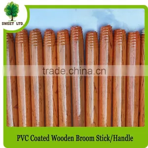 Household Cleaning Tools Plastic Cover Broom Wooden Stick Brush Wooden Handle thumbnail-6