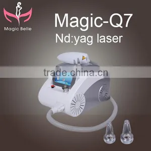 Beauty Salon Preferred!!!Portable Q Switched Nd Yag Laser For Tattoo Removal thumbnail-1