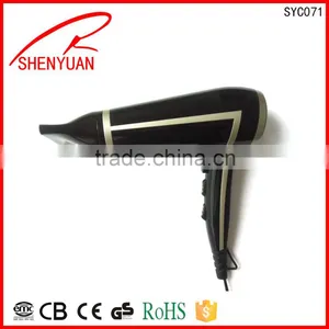 Heated Blower Motor Hair Dryer & Accessories With Cool Shot Button Ionic Function for Salon thumbnail-1