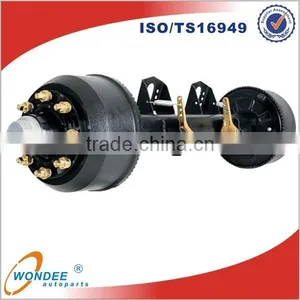 BPW Type Heavy Duty Auto Parts Drum Axle thumbnail-1