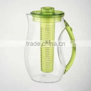 Creative Heat Cold Kettle High Bulk Acrylic Cold Water Bottles to Store Fruit Chinese Herbs Tea Kettle thumbnail-5