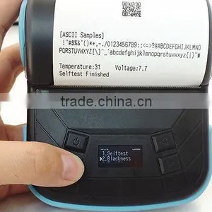 New Mobile Printer 80mm Label Bluetooth Thermal POS Receipt Printer for IOS Android Mobile Printer thumbnail-1