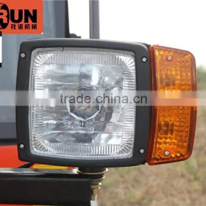 Everun ER08 Hydraulic Small Wheel Loader for Sale With 800KG Loading Capacity, Snow Blade and Overseas Service thumbnail-2