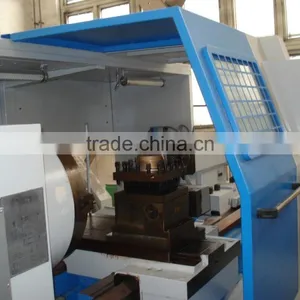 Large Hollow Spindle Bore CNC Horizontal Pipe Thread Cutting Machine thumbnail-5