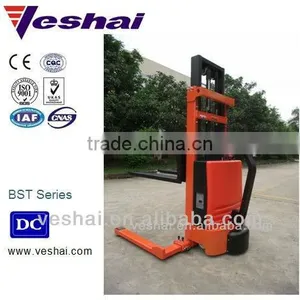 1ton 2.5meter Full Electric Stacker VH-BST Battery Forklift thumbnail-1