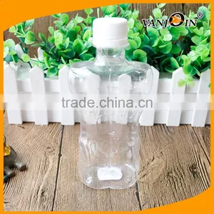 Clear Body Shaped Plastic Bottle Like a Man's Body thumbnail-1