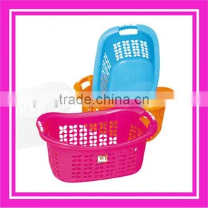 Plastic Laundry Basket thumbnail-1