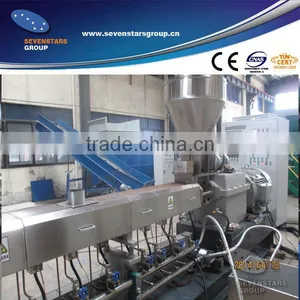Parallel Twin Screw Extruder Wpc Pellet Making Machine thumbnail-1