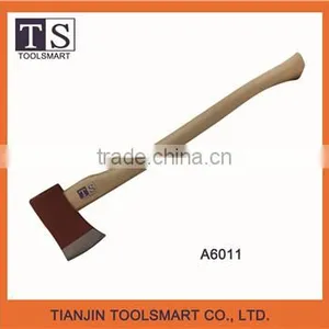 Steel Felling AXES and Hatchet A6011 With Wooden Handle on Sale thumbnail-2