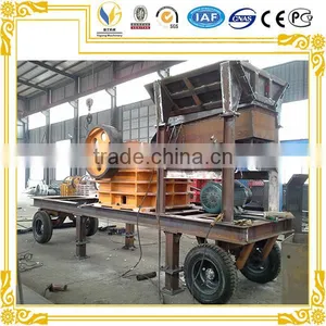 Mobile Quarry Stone Mobile Crusher Aggregate Stone Crushing Line thumbnail-1