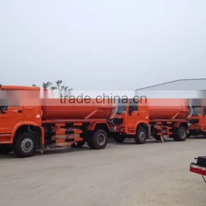 QINGZHUAN HOWO 4X4 Sewage Suction Truck 8M3 Garbage Truck thumbnail-1