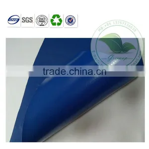 Custom Blue 1100Dtex Plastic Vinyl Fabric For Truck thumbnail-1