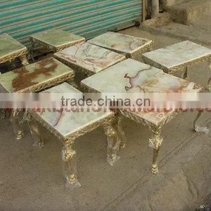 PAKISTAN NATURAL GOOD SALE ONYX TABLES COLLECTION thumbnail-2