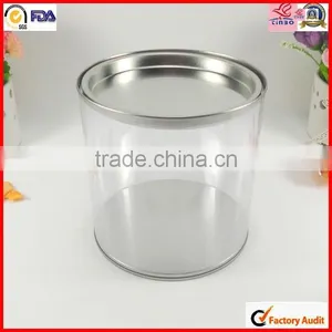 Transparent Pvc Clear Body Tin Box thumbnail-4