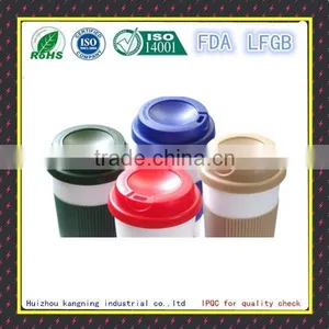 Safety Durable Silicone Coffee Cup Lid With Custom Logo thumbnail-1