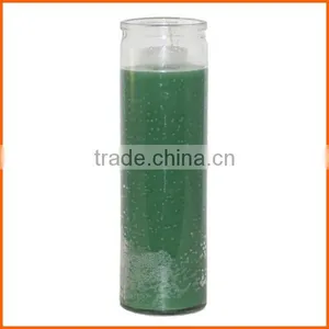 Wholesale Round 8 Inches Glass Jar Religious Candle thumbnail-1