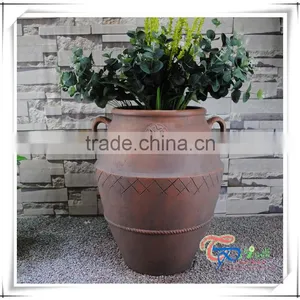 Popular Fiberglass Rustic Flower Pots& Planters thumbnail-2