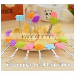 Free Sample!!!Halloween Party New Design ECO-friendly FDA&LFGB Silicone Fruit Fork ,silicone Fruit Forks thumbnail-3
