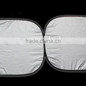 Foldable Car Window Sunshade With Suction Cups thumbnail-4