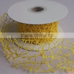 Gillter Mesh Lace Fabric for Package thumbnail-4